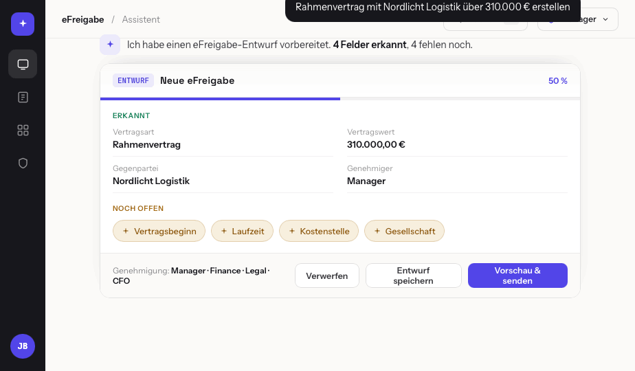 KI-Klausel- und Risikoprüfung